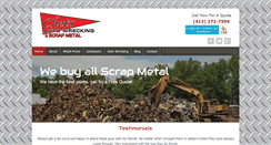Desktop Screenshot of chetsscrapmetal.com